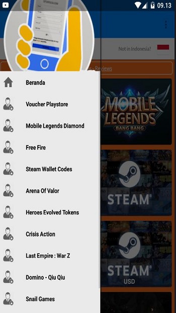 Download Codashop Pro Mod Apk Ml