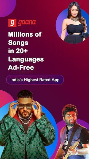 Gaana Music Mod Apk