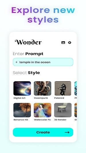 Wonder Ai Art Generator Mod Apk Download