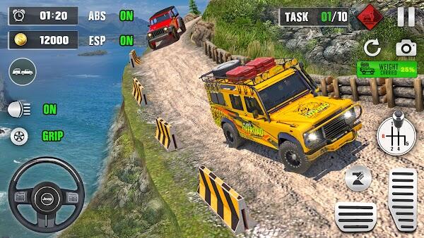 Offroad Jeep Driving Parking Mod Apk Unlimited Money