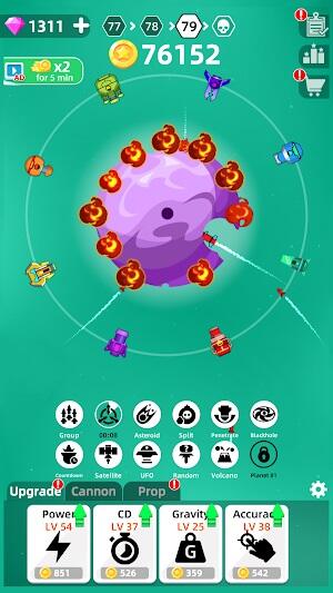 Planet Smash Mod Apk For Android