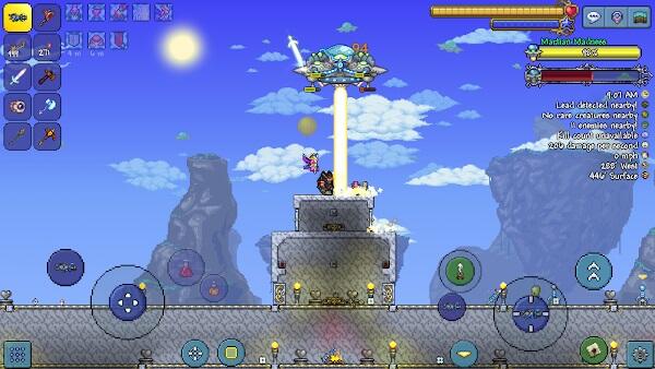 Terraria Mod Apk Unlimited Items